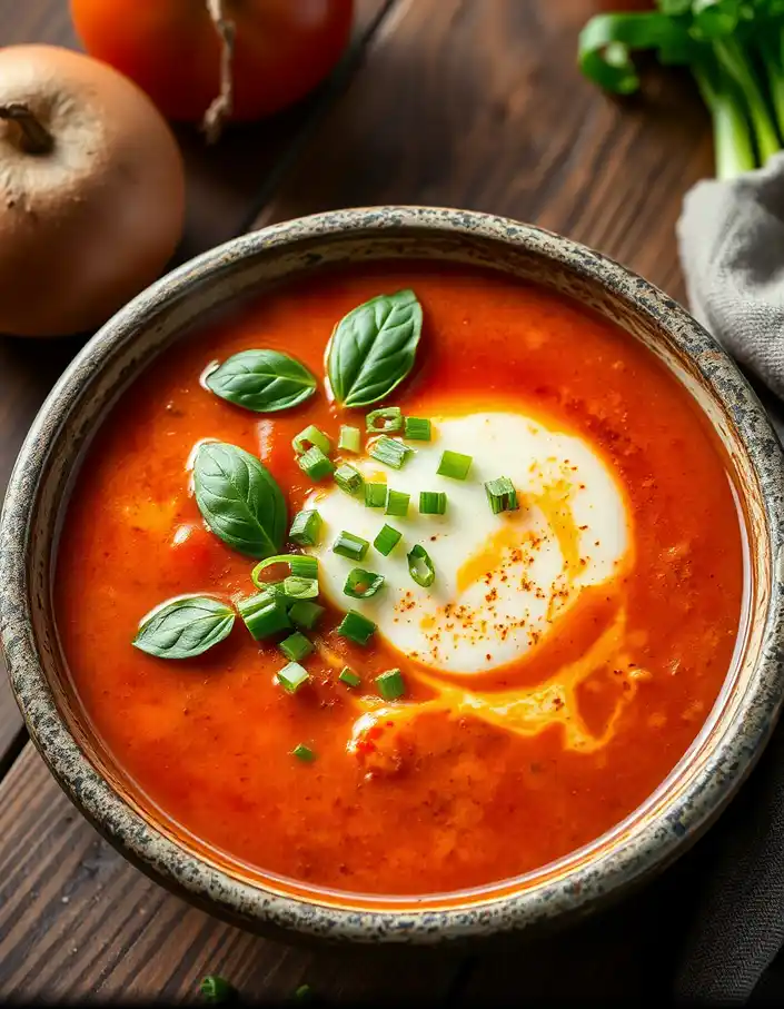 Soupe de tomates au CBD